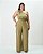 Macacão Ombro Único Fivela Verde Quality Moda Plus Size Outono qbl Outono Preview - Imagem 1