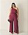 Macacão Ombro Único Fivela Vinho Quality Moda Plus Size Outono qbl Outono Preview - Imagem 4