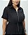 Vestido Midi Utilitário Preto Quality Moda Plus Size Outono qbl Outono Preview - Imagem 3