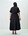 Vestido Midi Utilitário Preto Quality Moda Plus Size Outono qbl Outono Preview - Imagem 2