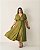Conjunto Cropped e Saia Midi Linho Verde Quality Moda Plus Size Outono qbl Outono Preview - Imagem 4