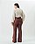 Calça Levemente Flare Marrom Quality Moda Plus Size Outono qbl Outono Preview - Imagem 2