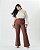 Calça Levemente Flare Marrom Quality Moda Plus Size Outono qbl Outono Preview - Imagem 1
