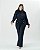 Calça Levemente Flare Preta Quality Moda Plus Size Outono qbl Outono Preview - Imagem 1