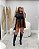 Short Couro Marrom Quality Moda Plus Size dub Outono Soul Preview - Imagem 2