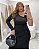Vestido Midi Ondule Preto Quality Moda Plus Size dub Outono Soul Preview - Imagem 2