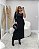Vestido Midi Ondule Preto Quality Moda Plus Size dub Outono Soul Preview - Imagem 1