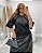 Saia Midi Couro Renda Preta Quality Moda Plus Size dub Outono Soul Preview - Imagem 3