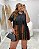 Blusa Franja Preta Quality Moda Plus Size dub Outono Soul Preview - Imagem 1