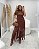 Vestido Franja Marrom Quality Moda Plus Size dub Outono Soul Preview - Imagem 2