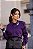 Camisa Voil Roxo Quality Moda Plus Size dub Outono Soul Preview - Imagem 1