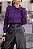 Camisa Voil Roxo Quality Moda Plus Size dub Outono Soul Preview - Imagem 4