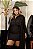 Sobretudo Risca de Giz Preto Quality Moda Plus Size rml Outono Preview - Imagem 3