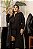 Sobretudo Risca de Giz Preto Quality Moda Plus Size rml Outono Preview - Imagem 2