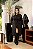Sobretudo Risca de Giz Preto Quality Moda Plus Size rml Outono Preview - Imagem 1