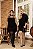 Conjunto Vestido e Jaqueta Preto Quality Moda Plus Size rml Outono Preview - Imagem 1