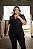 Camisa Renada Manga Curta Preta Quality Moda Plus Size mlj outono Preview - Imagem 3