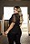 Camisa Renada Manga Curta Preta Quality Moda Plus Size mlj outono Preview - Imagem 2