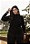 Blusa Assimétrica Manga Longa Preto Quality Moda Plus Size dvs Outono Preview Equi dvs - Imagem 1