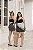 Shorts Saia Jeans Black Preto Quality Moda Plus Size dvs - Imagem 1