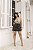 Shorts Saia Jeans Black Preto Quality Moda Plus Size dvs - Imagem 5