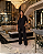 Trijunto Moletinho Premium Preto com Detalhes Marrom Quality Moda Plus Size rml Outono loja - Imagem 2