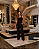 Trijunto Moletinho Premium Preto com Detalhes Marrom Quality Moda Plus Size rml Outono loja - Imagem 3