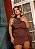 Conjunto Regata e Saia Shorts Transpasse Marrom Quality Moda Plus Size Preview rml - Imagem 4