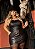 Cropped Couro Eco Preto Quality Moda Plus Size Preview rml - Imagem 1