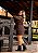 Vestido Marrom com Zíper e Bolso Quality Moda Plus Size Preview rml - Imagem 3