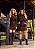 Vestido Marrom com Zíper e Bolso Quality Moda Plus Size Preview rml - Imagem 4