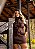 Vestido Marrom com Zíper e Bolso Quality Moda Plus Size Preview rml - Imagem 1