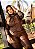 Colete Feminino Couro Eco Marrom Plus Size Quality Moda Plus Size Preview rml - Imagem 1