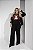 Conjunto Moletinho Plus Size Faixa Lateral Preto Quality Moda Plus Size Preview mlj - Imagem 1