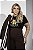 Camiseta Plus Size Tshirt Ursinho Preta Quality Moda Plus Size Preview mlj - Imagem 1