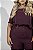 Conjunto Cropped e Calça Pespontado Quality Moda Plus Size Preview mlj - Imagem 5