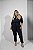 Conjunto Blusa Zíper e Calça Viscolinho Marinho Quality Moda Plus Size Preview mlj - Imagem 2