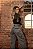 Calça Jeans Carpinteiro Black Acinzentada Quality Moda Plus Size Preview dvs - Imagem 4
