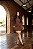 Vestido Gola Alta Drapeado Brownie Quality Moda Plus Size Preview dvs - Imagem 1