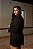 Conjunto Blazer Curto Short Sobreposição Preto Quality Moda Plus Size Preview dvs - Imagem 3