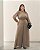 Macacão Gola Alta Kaki Quality Moda Plus Size Brit Preview qbl - Imagem 3
