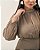 Macacão Gola Alta Kaki Quality Moda Plus Size Brit Preview qbl - Imagem 2