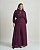 Macacão Plus Size Gola Alta Vinho Quality Moda Plus Size Brit Preview qbl - Imagem 1