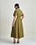 Vestido Midi Chemise Plus Size Verde Quality Moda Plus Size Brit Preview qbl - Imagem 2