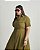 Vestido Midi Chemise Plus Size Verde Quality Moda Plus Size Brit Preview qbl - Imagem 3