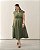 Vestido Midi Poliamida Verde Quality Moda Plus Size Brit Preview qbl - Imagem 3