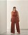 Macacão Plus Size em Moulage Telha Quality Moda Plus Size Brit Preview qbl - Imagem 2