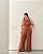 Macacão Plus Size em Moulage Telha Quality Moda Plus Size Brit Preview qbl - Imagem 4