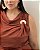 Macacão Plus Size em Moulage Telha Quality Moda Plus Size Brit Preview qbl - Imagem 3