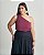 Saia Midi Franzido Preta Quality Moda Plus Size Brit Preview qbl - Imagem 3